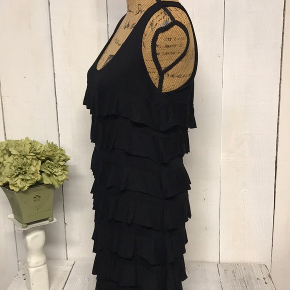 Women’s Isle Apparel Sleeveless Ruffle Dress XL - Picture 4 of 8